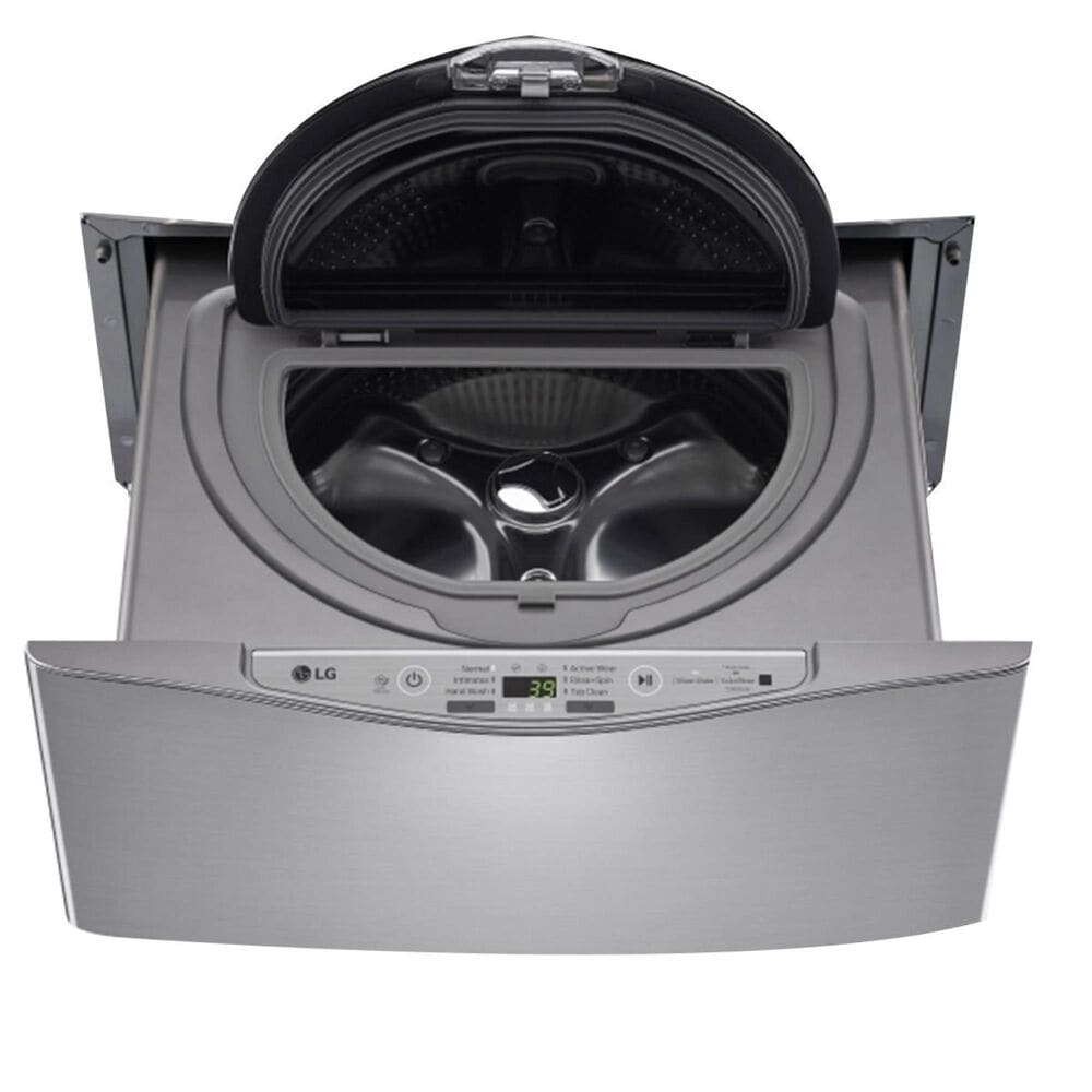 LG 1.0 Cu. Ft. Pedestal Washer in Graphite Steel, , large