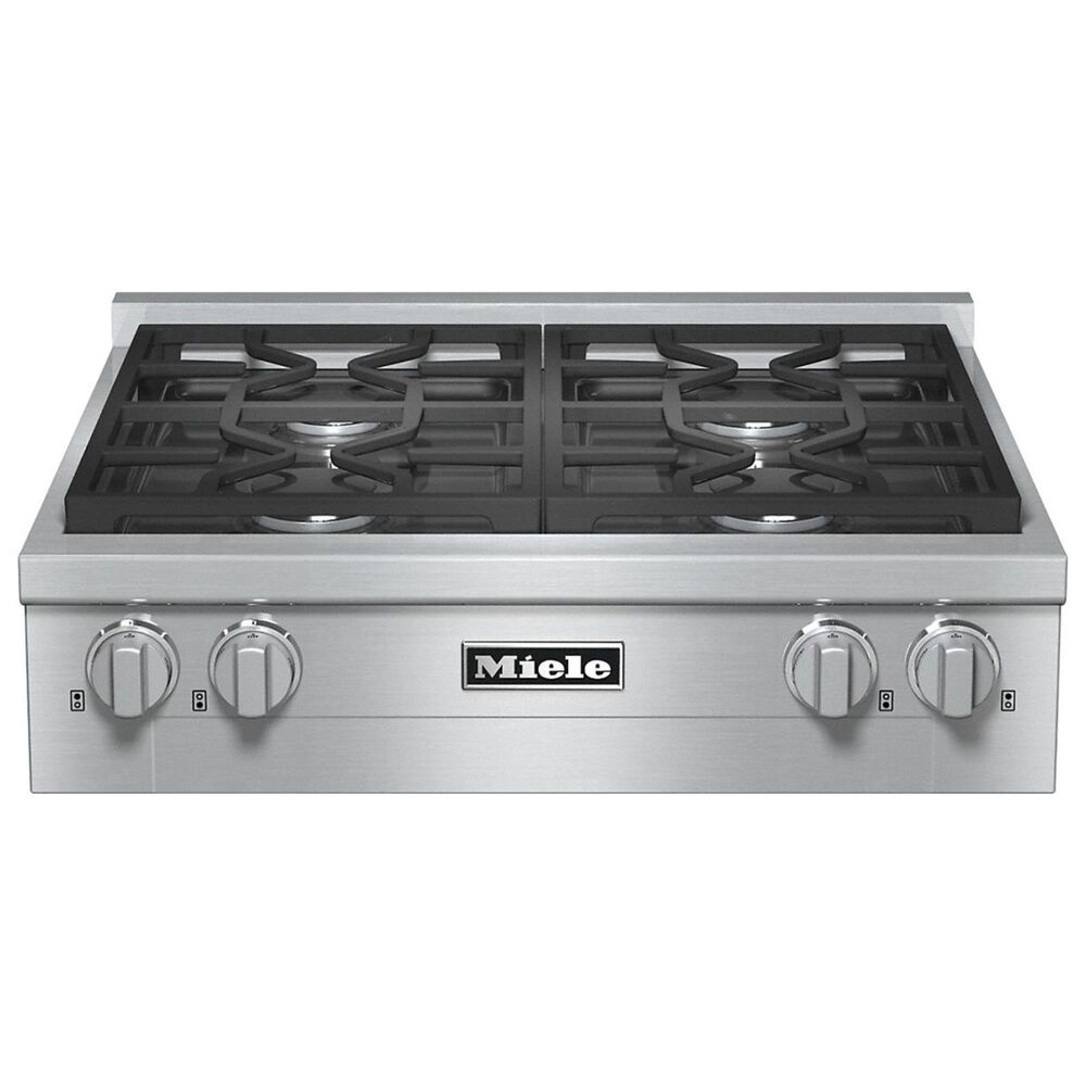 Miele 30" Natural Gas Rangetop in Stainless Steel, , large
