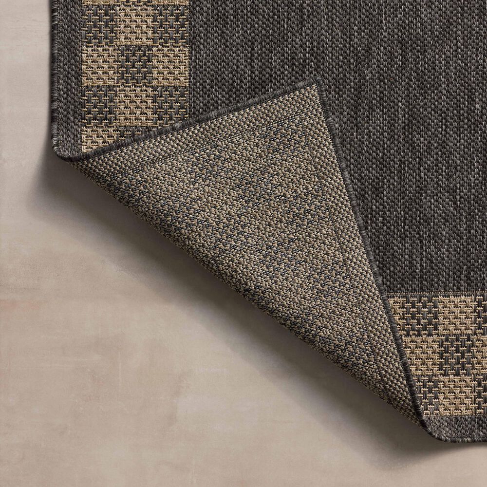 Loloi II Providence 8&#39;6&quot; x 12&#39; Charcoal and Natural Indoor/Outdoor Area Rug, , large