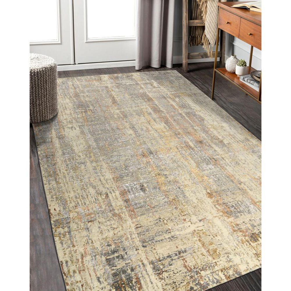 Amer Rugs Serena 10&#39; x 14&#39; Graphite Area Rug, , large