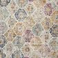 Safavieh Madison MAD611B-9R 9" Round Cream and Multicolor Area Rug, , large