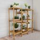 Timberlake Pure Garden 9-Shelf Plant Stand in Natural Wood, , large