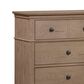 Riva Ridge Oxford 5-Piece California King Panel Bedroom Set in Tan with USB Ports, , large