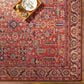 Surya Iris Burnt Orange, Dark Blue, Yellow, Light Pink, Oatmeal and Olive 7"6" x 9"6" Area Rug, , large
