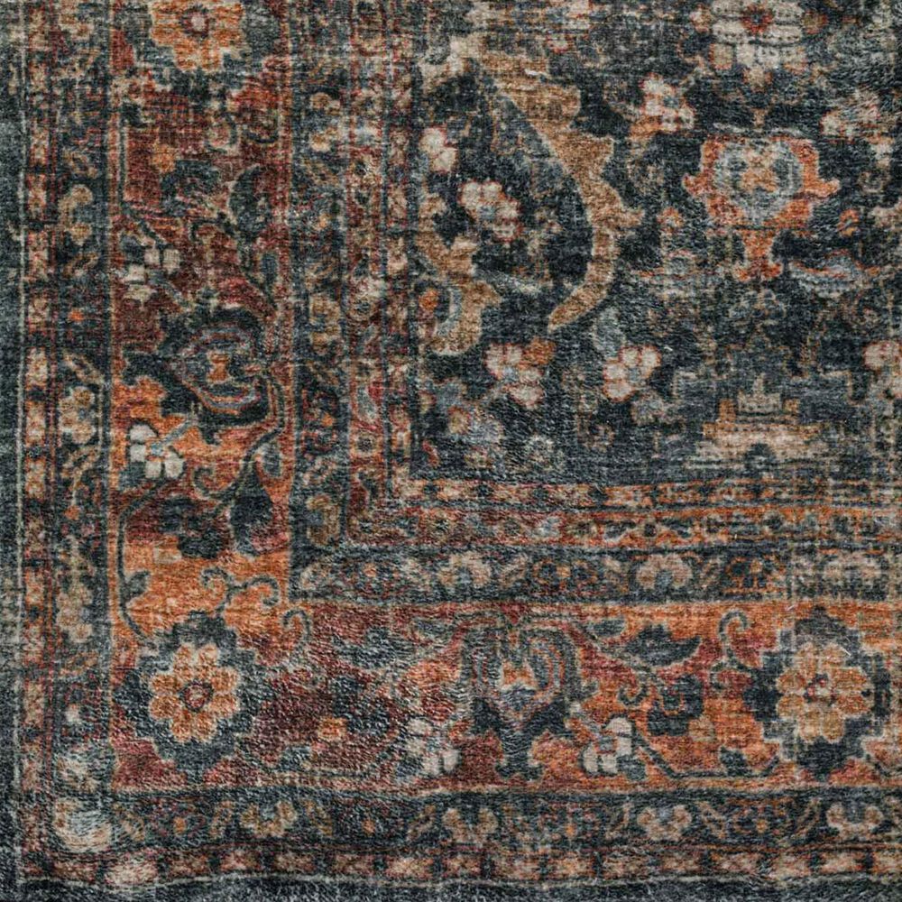 Dalyn Rug Company Jericho JC1 2&#39;6&quot; x 12&#39; Charcoal Indoor/Outdoor Runner, , large