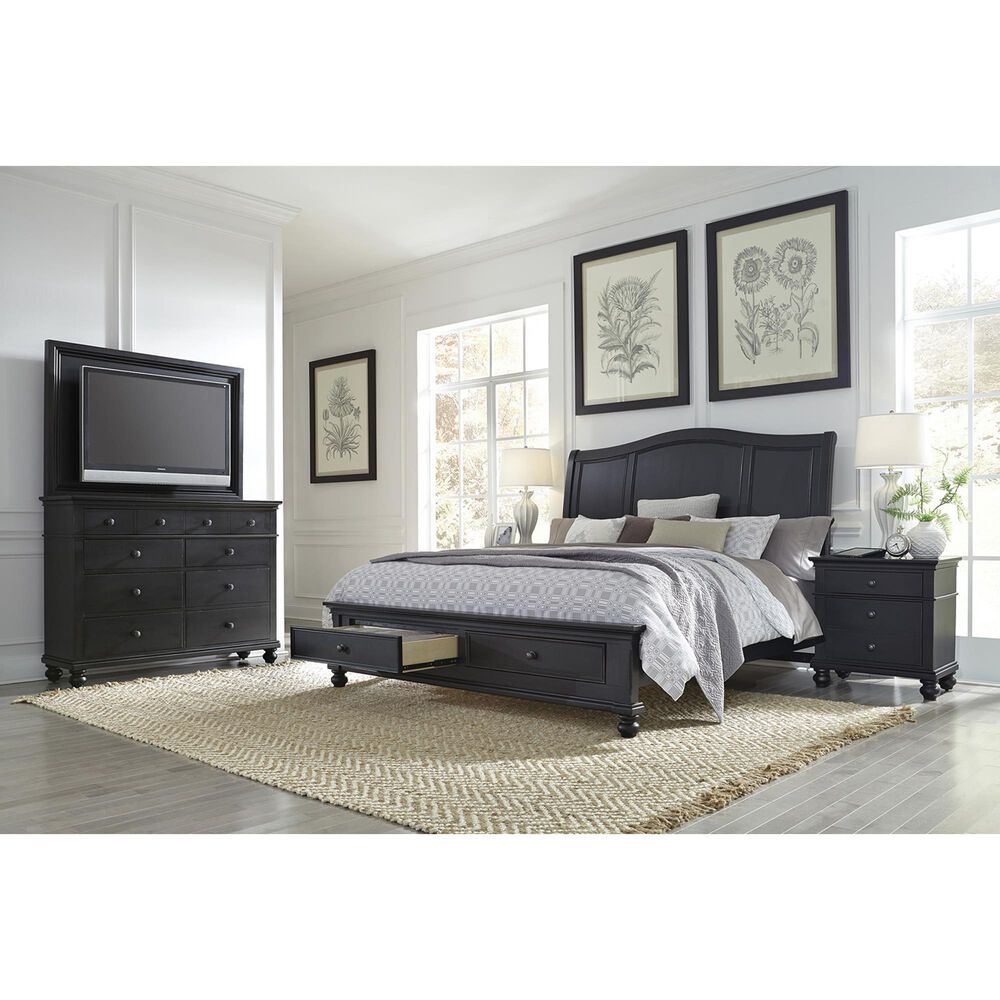 Riva Ridge Oxford 8-Drawer Chesser in Black, , large