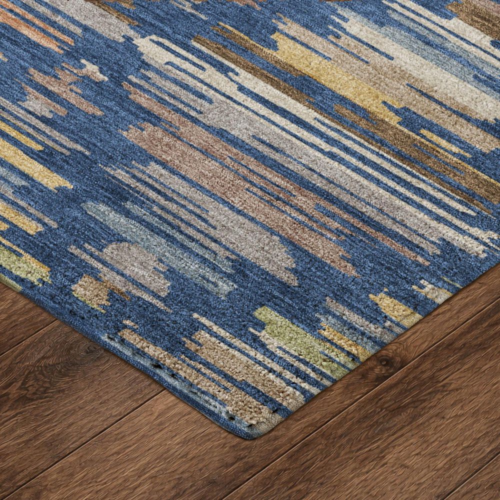 Dalyn Rug Company Kenner KN2 Navy 8' Round Area Rug, , large