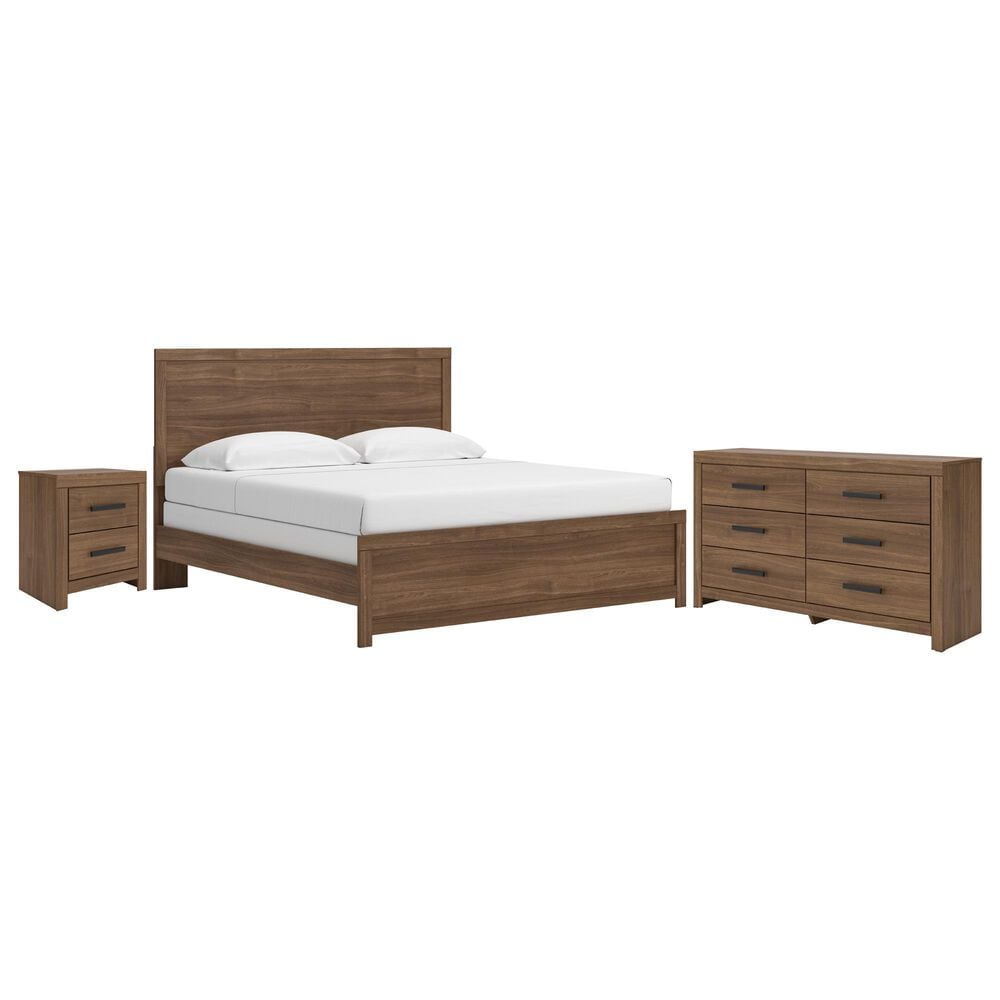 Ashley Broachmyn King Bed with Dresser and Nightstand in Warm Auburn, , large