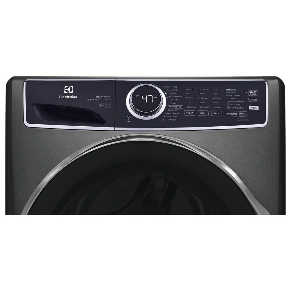 Electrolux 4.5 Cu. Ft. Front Load Washer and 8.0 Cu. Ft. Gas Dryer Laundry Pair in Titanium, , large