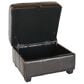 Baxton Studio Agustus Storage Ottoman in Brown, , large