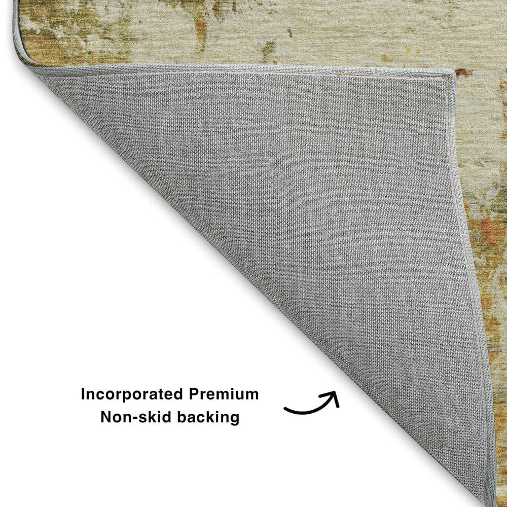 Dalyn Rug Company Ravenna RN1 2&#39;3&quot; x 7&#39;6&quot; Olive Runner, , large