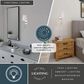 Vaxcel Ritz 1-Light Bathroom Vanity in Satin Nickel, , large