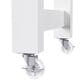 HOMLUX 75" Kitchen Island with Extendable Dining Table in White, , large