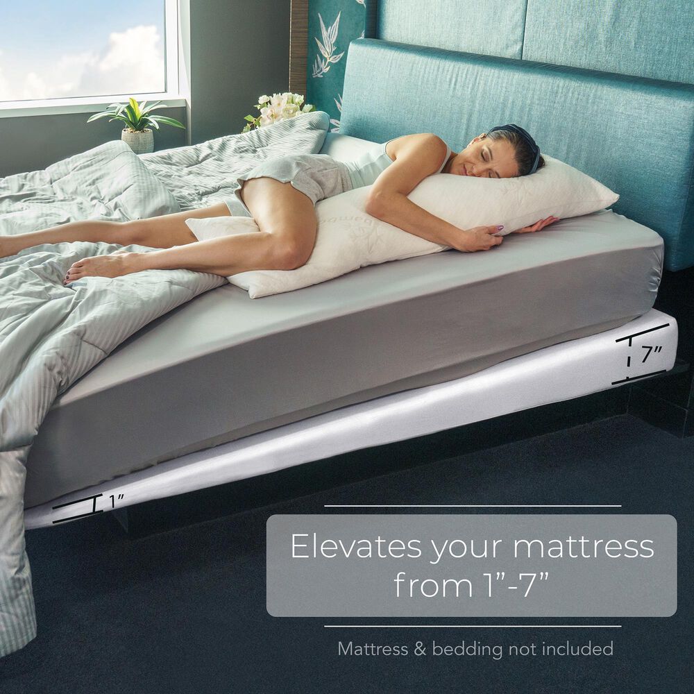 Jaxx Sacks Avana Queen Mattress Elevator - Under Bed 7-Inch Incline Foam Support, , large