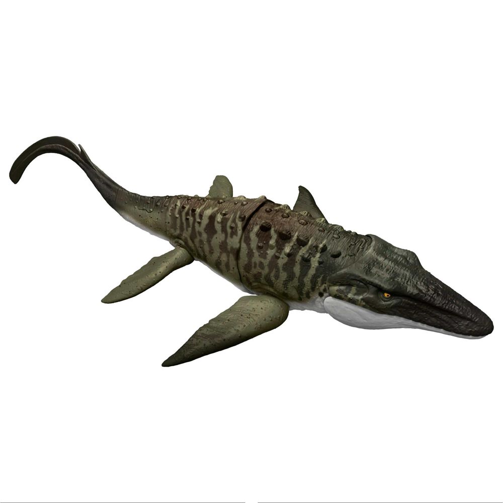 Mattel Jurassic World Rebirth Bite N Blast Mosasaurus Action Figure, , large