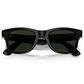 Rayban Glasses Wayfarer Gen 2 50mm Sunglasses with Clear and Graphite Green Transitions Lenses in Shiny Black, , large