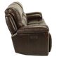 Flexsteel Fenwick Leather Power Reclining Sofa in Dark Brown, , large