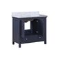 Aurafina Cunningham 36" Vanity with Top and Sink in Harbor Blue, , large