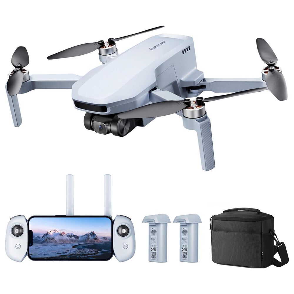 Potensic Atom SE GPS Drone with Expansion Kit with in Gray, , large