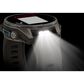 Garmin fenix 9 Smartwatch 43mm Titanium with Pebble Gray Silicone Band, , large