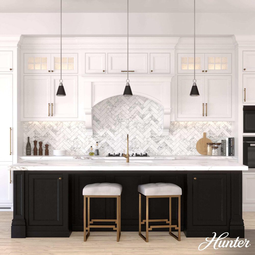 Hunter Klein 6&quot; 1-Light Pendant in Brushed Nickel, , large