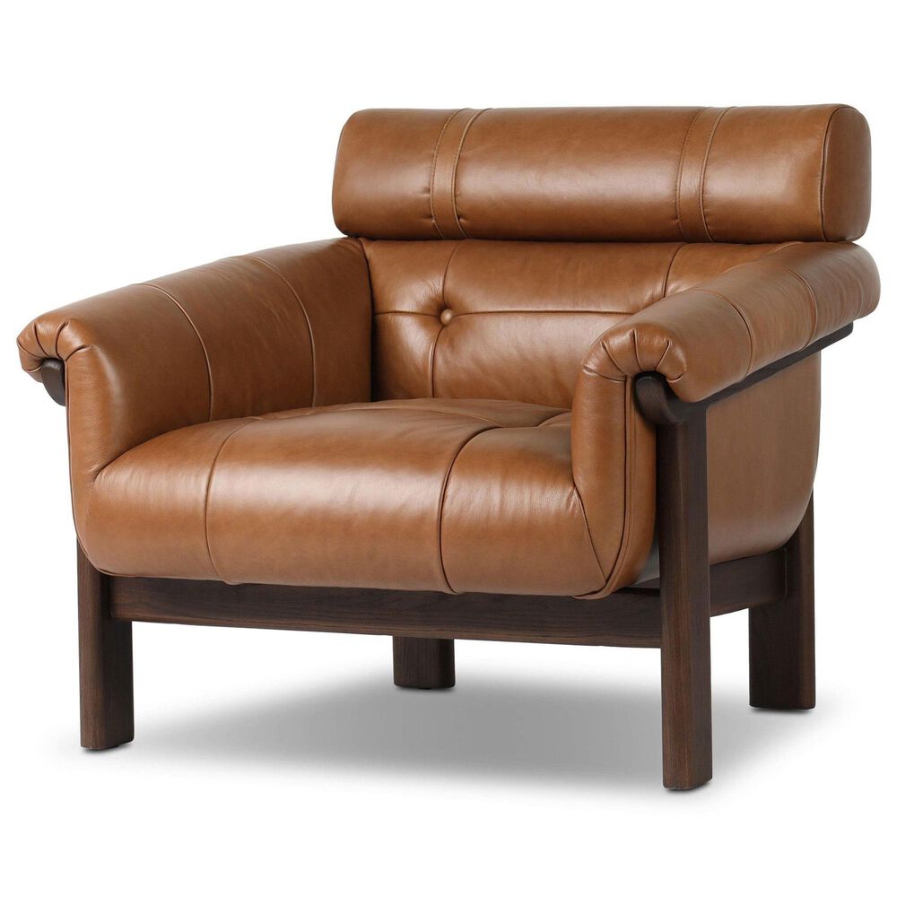 Four Hands Arnold Arm Chair in Sonoma Chestnut, , large