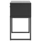 Ashley Socalle Nightstand in Matte Black, , large