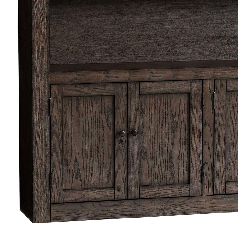 Imperial International Bixby Bar Cabinet in Charcoal and Black Copper, , large
