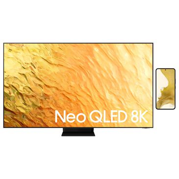 Samsung 65" Class QN800B 8K Neo QLED - Smart TV with Galaxy S22 128GB - Unlocked in Phantom Black, , large