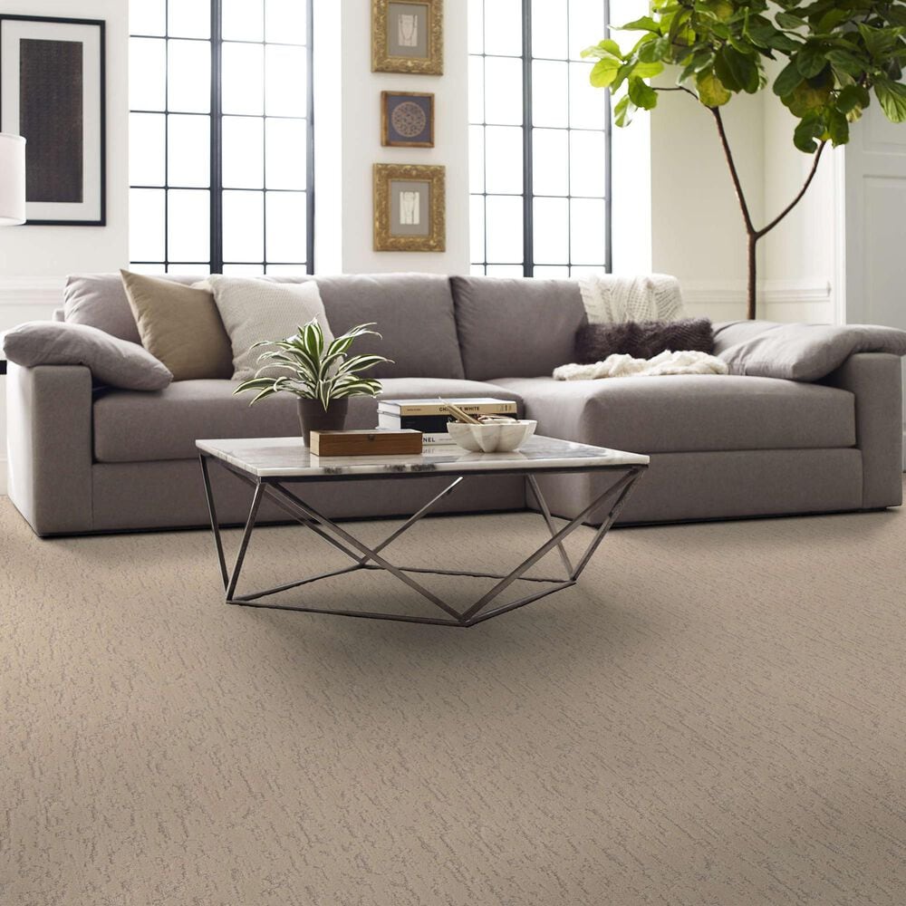 Shaw Calm Expression Carpet in Cashew, , large