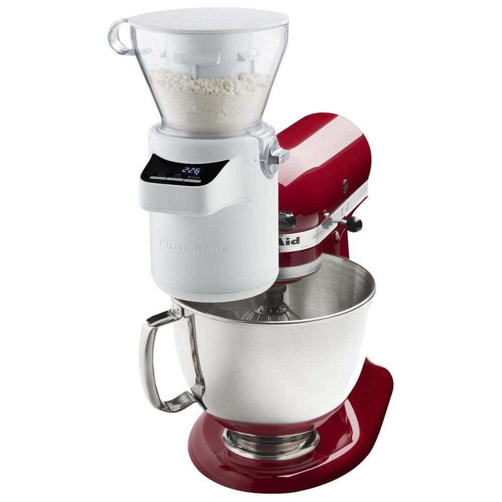 KitchenAid Sifter and Scale Attachment in White