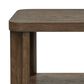 Bassett Mirror Company Griffin End Table in Graphite Oak, , large