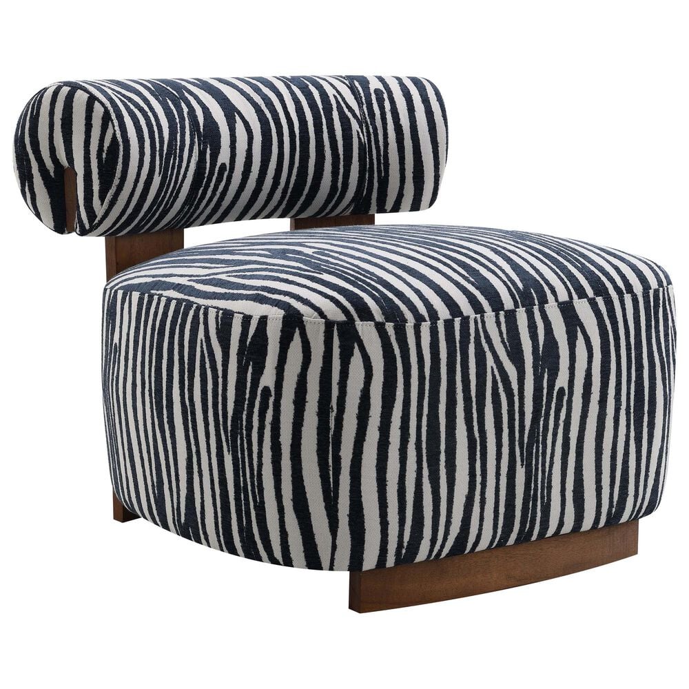 Furniture of America Orynt Accent Chair in Blue, , large
