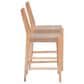 Linon Home Decor Cadence Counter Stool in Natural (Set of 2), , large