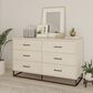 DHP Kelly 6 Drawer Dresser in Bay Oak, , large