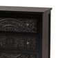 Baxton Studio Yelena 3-Drawer Storage Cabinet in Black, , large