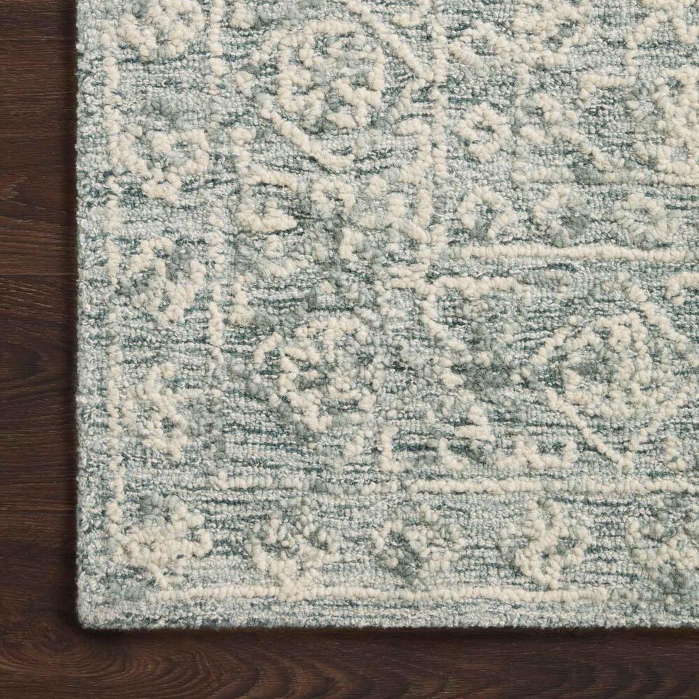 Loloi Cecelia 7&#39;9&quot; x 9&#39;9&quot; Ocean and Ivory Area Rug, , large
