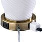 Adesso Freya Table Lamps with USB in Antique Brass and White (Set of 2), , large