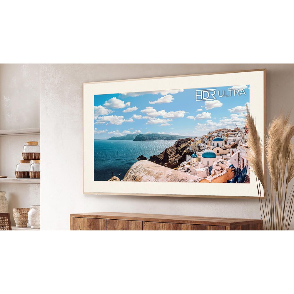 TCL 85&quot; Class NXTVISION QLED 4K HDR in Off White - Smart TV, , large