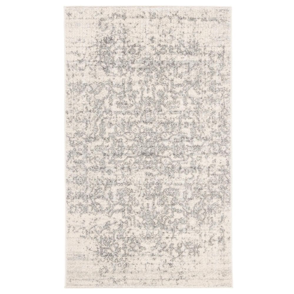 Safavieh Madison MAD603G 2"3" x 4" Silver and Ivory Scatter Rug, , large