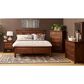 Cedar and Sage Hill Crest 3 Piece California King Storage Bedroom Set in Chestnut, , large