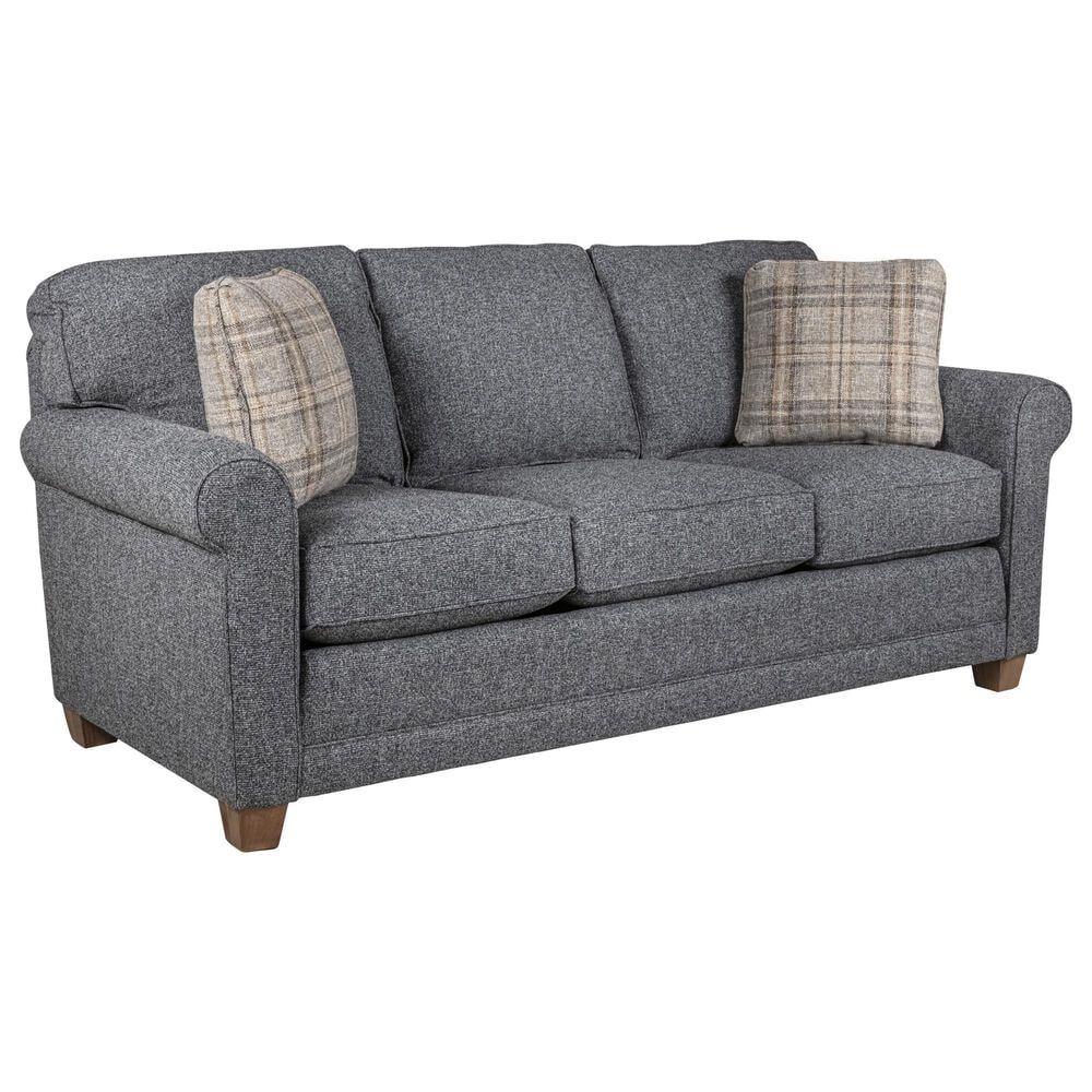 Smith Brothers Stationary Sofa in Blue, , large