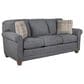 Smith Brothers Stationary Sofa in Blue, , large