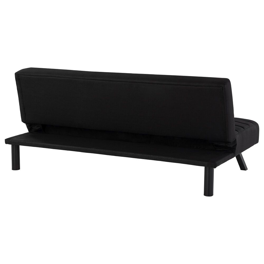 Lifestyle Solutions Dakota Convertible Sofa in Black, , large