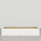 Lemoore Essential Twin Mates Bed in Rockport White, , large