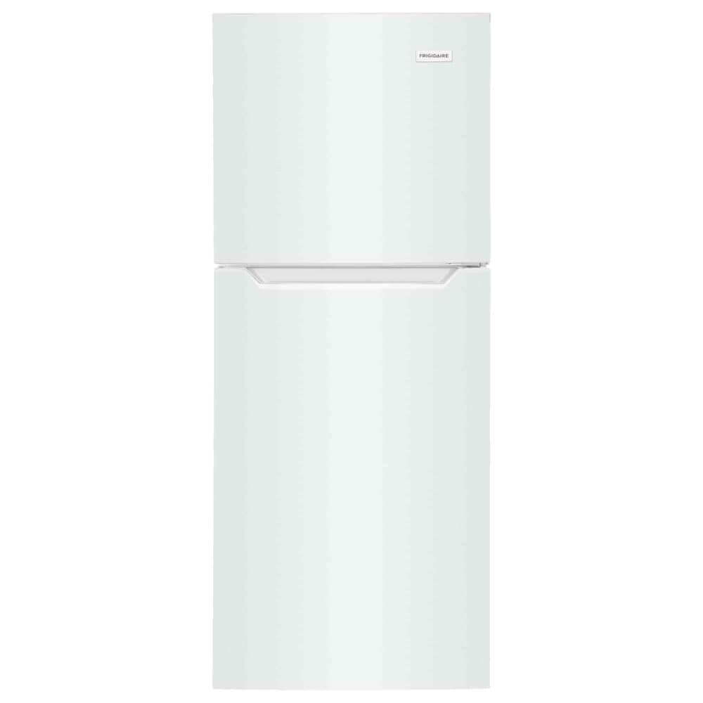 Frigidaire 10.1 Cu. Ft. Top Freezer Apartment Size Refrigerator in White, , large