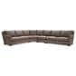 Bernhardt Keirnan 4-Piece Reversible Sectional in Brown, , large