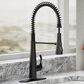 Kohler Simplice Semi-Professional Kitchen Sink Faucet in Matte Black, , large