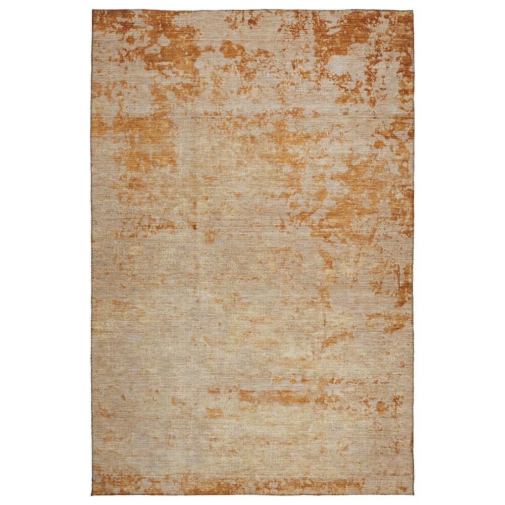 Dalyn Rug Company Burano BU2 10" x 14" Copper Indoor/Outdoor Area Rug, , large