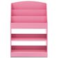 HOMLUX 5-Tier Magazine Bookshelf in Pink, , large